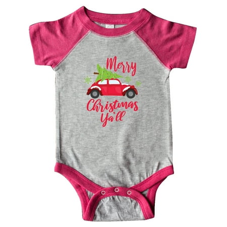 Inktastic Merry Christmas Ya ll with Red Car and Tree Gift Baby Boy or Baby Girl Bodysuit
Inktastic Merry Christmas Ya ll with Red Car and Tree Gift Baby Boy or Baby Girl Bodysuit