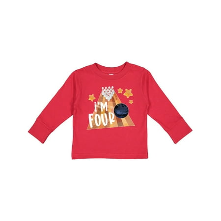 Inktastic I m Four Bowling Ball and Pins 4th Birthday Gift Toddler Boy or Toddler Girl Long Sleeve T-Shirt
Inktastic I m Four Bowling Ball and Pins 4th Birthday Gift Toddler Boy or Toddler Girl Long Sleeve T-Shirt