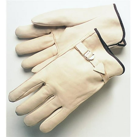 Liberty Gloves 394261259 Grain Leather Driver Glove - Pull Strap Large