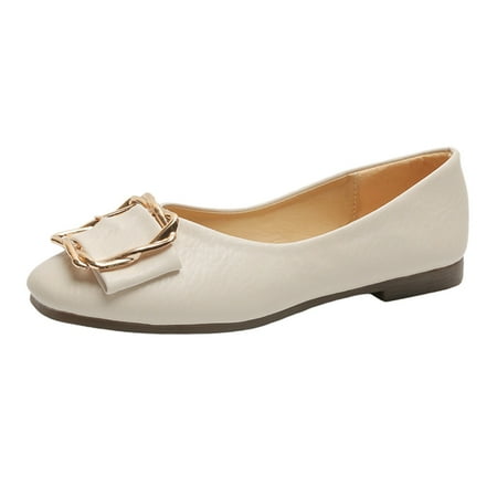Tangnade Shoes For Women Fashion Ladies Casual Solid Color Slip-On Flat Square Toe Sandals Work Single Shoes
Tangnade Shoes For Women Fashion Ladies Casual Solid Color Slip-On Flat Square Toe Sandals Work Single Shoes