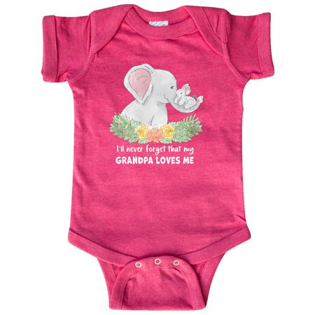 Inktastic I ll Never Forget That My Grandpa Loves Me Cute Elephants Gift Baby Boy or Baby Girl Bodysuit
Inktastic I ll Never Forget That My Grandpa Loves Me Cute Elephants Gift Baby Boy or Baby Girl Bodysuit