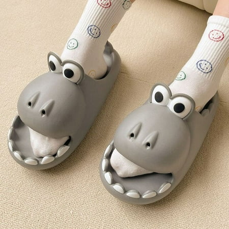 CoCopeaunt BEVERGREEN Dinosaur Slippers Women Outdoor Beach Sandals Men Slides Summer New Couple Shoes Non-Slip EVA Indoor Fun Slippers
CoCopeaunt BEVERGREEN Dinosaur Slippers Women Outdoor Beach Sandals Men Slides Summer New Couple Shoes Non-Slip EVA Indoor Fun Slippers