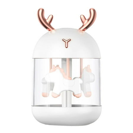 1PC Lovely Pet Air Humidifier Desktop Mute Heavy Fog Air Humidifier (White)