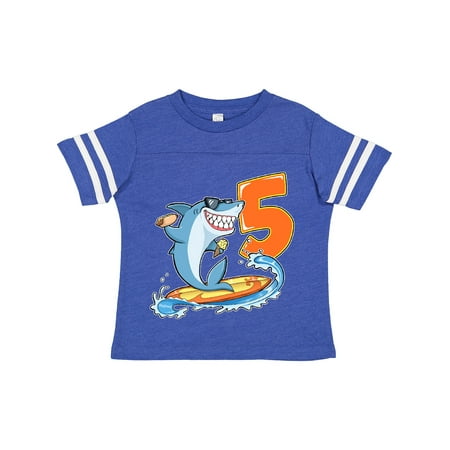 Inktastic Fifth Birthday Surfing Shark with Hot Dog and Ice Cream Boys or Girls Toddler T-Shirt
Inktastic Fifth Birthday Surfing Shark with Hot Dog and Ice Cream Boys or Girls Toddler T-Shirt