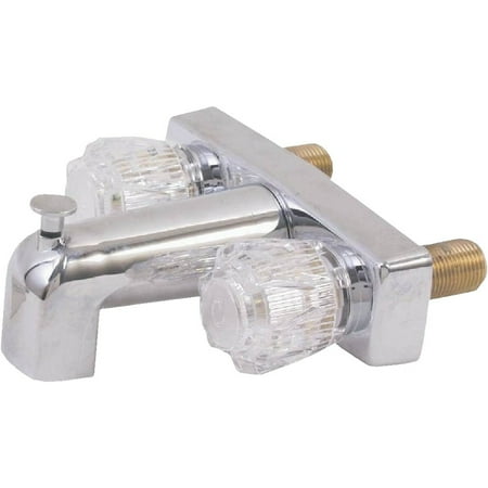 United States Hardware US Hardware Chrome Bath Faucet for Mobile Homes