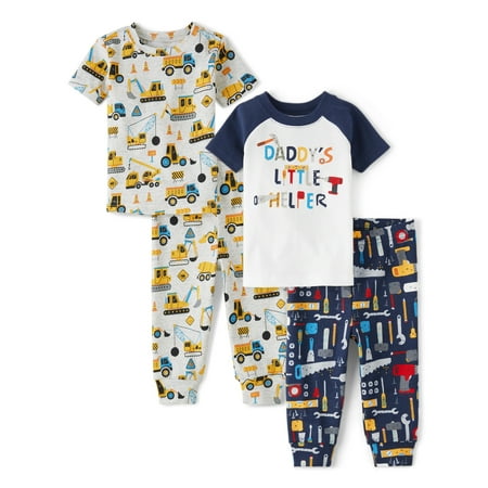 The Children s Place Baby & Toddler Boys Short Sleeve Pajama Set 4-Piece Sizes 0-3M-6T
The Children s Place Baby & Toddler Boys Short Sleeve Pajama Set 4-Piece Sizes 0-3M-6T