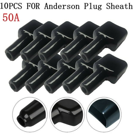 JINGT 10PCS Waterproof 50A for Anderson Plug Connector Dustproof Cable Jacket Black
JINGT 10PCS Waterproof 50A for Anderson Plug Connector Dustproof Cable Jacket Black