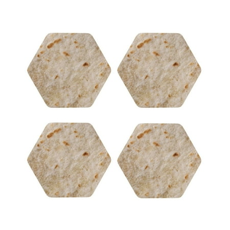 Lukts Tortilla Print Leather Drinks Coasters Set of 4 Suitable or Drinks Furniture Protection and Easy Clean up-Hexagon
Lukts Tortilla Print Leather Drinks Coasters Set of 4 Suitable or Drinks Furniture Protection and Easy Clean up-Hexagon