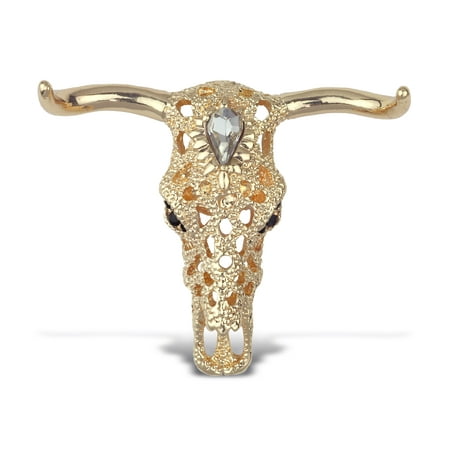 Aqua79 Longhorn Sparkling Refrigerator Magnet - Gold Sparkling Charm Rhinestones Crystals Cute Sparkly Farm Animal Magnet for Kitchen Door Fridge Cool Home and Office Novelty Decor - 1.5 Inch
Aqua79 Longhorn Sparkling Refrigerator Magnet - Gold Sparkling Charm Rhinestones Crystals Cute Sparkly Farm Animal Magnet for Kitchen Door Fridge Cool Home and Office Novelty Decor - 1.5 Inch