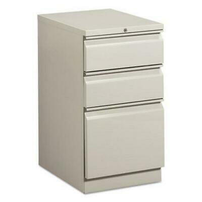 Basyx Mobile Pedestal File, Box/Box/File, 15 x 20 x 28, Gray