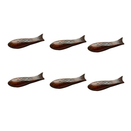 6 Pcs Japanese-style Natural Wood Chopsticks Rests Handmade Round Drum Fish Chopsticks Holder Fork Holder Rack (Picture 1)
6 Pcs Japanese-style Natural Wood Chopsticks Rests Handmade Round Drum Fish Chopsticks Holder Fork Holder Rack (Picture 1)