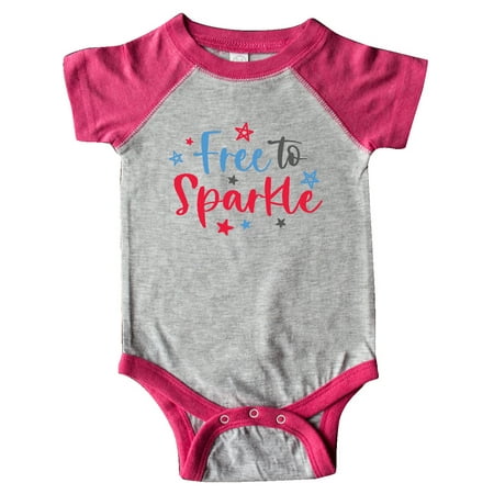 Inktastic 4th of July Free to Sparkle in Red White and Blue Gift Baby Boy or Baby Girl Bodysuit
Inktastic 4th of July Free to Sparkle in Red White and Blue Gift Baby Boy or Baby Girl Bodysuit