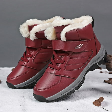 Cathalem Snow Boot for Women Knee High Couple Models Women s Middle Aged And Elderly High Fashion Snow Boots for Women Wide Calf Red 7
Cathalem Snow Boot for Women Knee High Couple Models Women s Middle Aged And Elderly High Fashion Snow Boots for Women Wide Calf Red 7