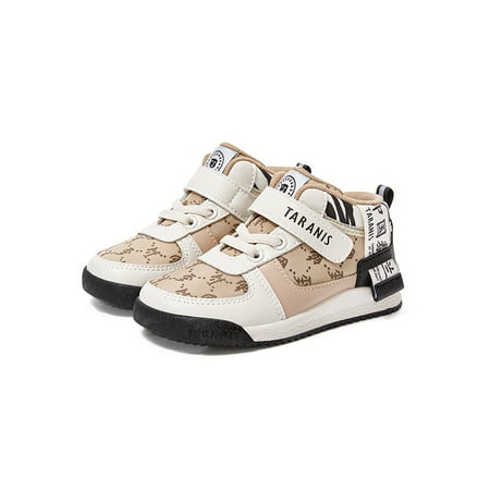TARANIS Toddler Kids Skate Shoes Chinese Letter Design Soft-soled Anti-skid High Top Hook-and-loop Fastener Sneakers For Boys Girls
TARANIS Toddler Kids Skate Shoes Chinese Letter Design Soft-soled Anti-skid High Top Hook-and-loop Fastener Sneakers For Boys Girls