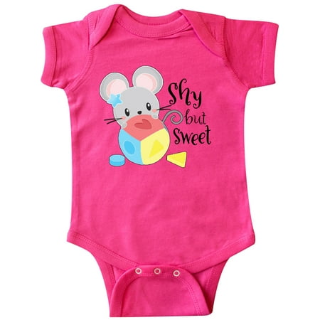Inktastic Shy but Sweet Cute Mouse with Toy Block Gift Baby Boy or Baby Girl Bodysuit
Inktastic Shy but Sweet Cute Mouse with Toy Block Gift Baby Boy or Baby Girl Bodysuit