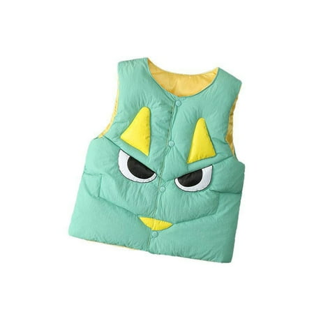 Dadaria Toddler Clothes Baby Toddler Boy Girl Sleeveless Cartoon Outdoor Vest Outwear Clothes Outfits Green 110 Toddler
Dadaria Toddler Clothes Baby Toddler Boy Girl Sleeveless Cartoon Outdoor Vest Outwear Clothes Outfits Green 110 Toddler