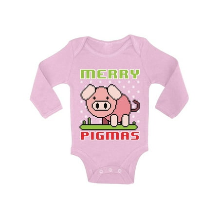 Awkward Styles Ugly Christmas Baby Outfit Bodysuit Merry Pigmas Xmas Baby Romper
Awkward Styles Ugly Christmas Baby Outfit Bodysuit Merry Pigmas Xmas Baby Romper