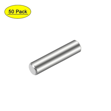 Uxcell 4 x 18mm(Approx 5/32 ) 304 Stainless Steel Dowel Pin 50 Pack
