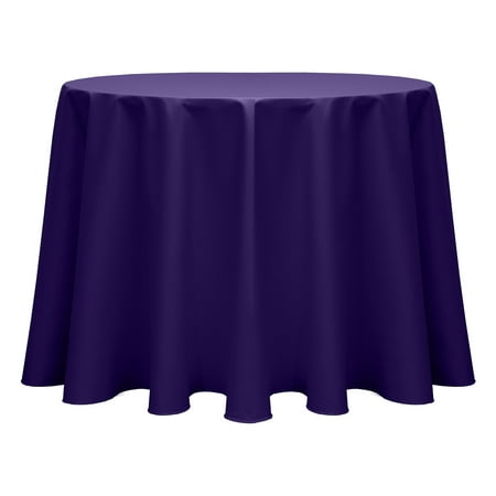 Ultimate Textile (3 Pack) Poly-cotton Twill 120-Inch Round Tablecloth - for Restaurant and Catering Hotel or Home Dining use Purple
Ultimate Textile (3 Pack) Poly-cotton Twill 120-Inch Round Tablecloth - for Restaurant and Catering Hotel or Home Dining use Purple