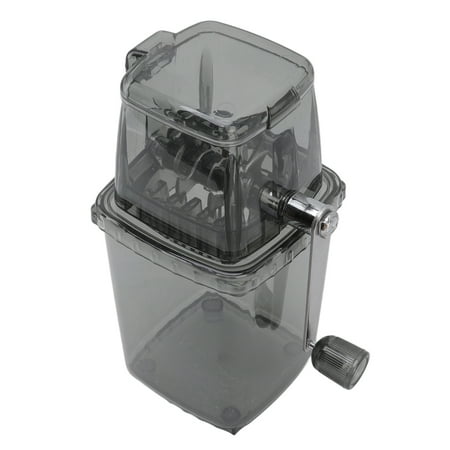 Ice Crusher Shaver Easy To Use Fast Manual Ice Crusher Portable For Snow Cone Grey
Ice Crusher Shaver Easy To Use Fast Manual Ice Crusher Portable For Snow Cone Grey