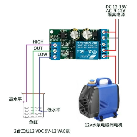 Water Level Automatic Controller Water Level Detection Sensor Board for Farm Water Supply Systems
Water Level Automatic Controller Water Level Detection Sensor Board for Farm Water Supply Systems