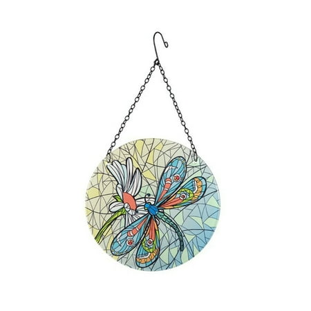 GENEMA Hanging Crystal Dragonfly Decor Rainbow Window Hanging Crystal Dragonfly Pendant with a White Silk Bag
GENEMA Hanging Crystal Dragonfly Decor Rainbow Window Hanging Crystal Dragonfly Pendant with a White Silk Bag