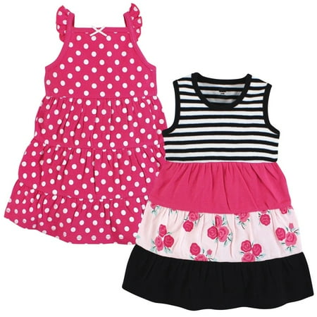 Hudson Baby Infant and Toddler Girl Cotton Dresses Pink Black Roses 0-3 Months
Hudson Baby Infant and Toddler Girl Cotton Dresses Pink Black Roses 0-3 Months