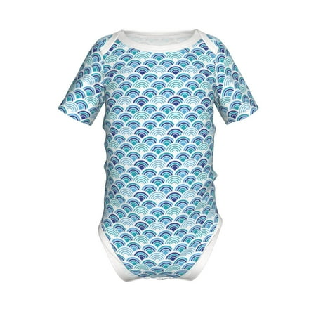 Adobk Blue Fish Scale Texture Print Baby Climbing Clothes Jumpsuit Rompers Classic Rompers Child Short sleeve Bodysuits-9M
Adobk Blue Fish Scale Texture Print Baby Climbing Clothes Jumpsuit Rompers Classic Rompers Child Short sleeve Bodysuits-9M