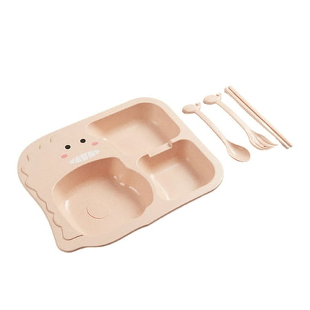 Biplut 4Pcs/Set Children Tableware Anti-hot Dinosaur Pattern Eco-friendly Kids Feeding Dishes Set for Home (Pink)
Biplut 4Pcs/Set Children Tableware Anti-hot Dinosaur Pattern Eco-friendly Kids Feeding Dishes Set for Home (Pink)