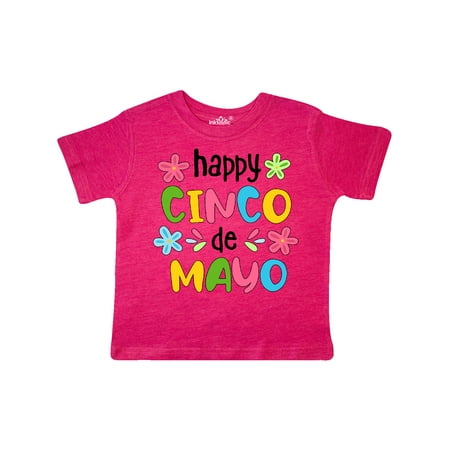 Inktastic Happy Cinco de Mayo Colorful Flowers Gift Toddler Boy or Toddler Girl T-Shirt
Inktastic Happy Cinco de Mayo Colorful Flowers Gift Toddler Boy or Toddler Girl T-Shirt