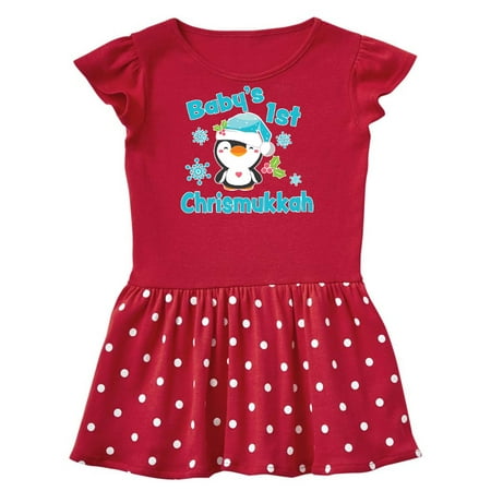 Inktastic Baby s 1st Chrismukkah with Cute Baby Penguin and Snowflakes Gift Baby Girl Dress
Inktastic Baby s 1st Chrismukkah with Cute Baby Penguin and Snowflakes Gift Baby Girl Dress