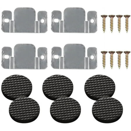 Winnerw 4 Pack Sectional Sofa Connector Couch Furniture Interlocking Software Bracket with Screws and 12Pcs Furniture Pads
Winnerw 4 Pack Sectional Sofa Connector Couch Furniture Interlocking Software Bracket with Screws and 12Pcs Furniture Pads