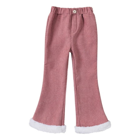 Rovga Girls Trousers Winter Wide Leg Solid Color Sweatpants High Waist Flare Pants Jogger Pant Adorable Relax Fit Daily Wears Red 1-2 Years
Rovga Girls Trousers Winter Wide Leg Solid Color Sweatpants High Waist Flare Pants Jogger Pant Adorable Relax Fit Daily Wears Red 1-2 Years