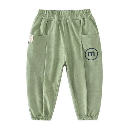 WOLLED Toddler Kids Boys Spring Casual Long Sweatpants Pants with Pockets Baby Girls Summer Classic Solid Color Cotton Pants for 1-8T
WOLLED Toddler Kids Boys Spring Casual Long Sweatpants Pants with Pockets Baby Girls Summer Classic Solid Color Cotton Pants for 1-8T