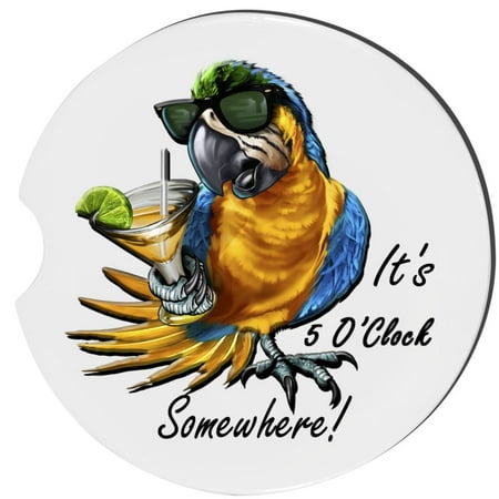 It s 5 O Clock Somewhere Car Coaster Absorbent Stoneware Car Cup Holder Coaster Set of 2
It s 5 O Clock Somewhere Car Coaster Absorbent Stoneware Car Cup Holder Coaster Set of 2
