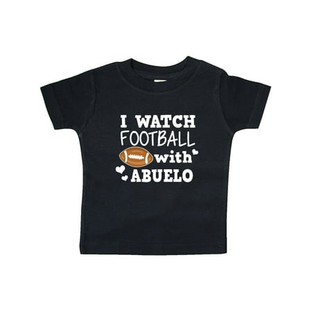 Inktastic I Watch Football with My Abuelo Gift Baby Boy or Baby Girl T-Shirt 
Inktastic I Watch Football with My Abuelo Gift Baby Boy or Baby Girl T-Shirt