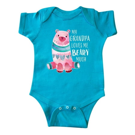 Inktastic My Grandpa Loves Me Beary Much with Cute Bear Gift Baby Boy or Baby Girl Bodysuit
Inktastic My Grandpa Loves Me Beary Much with Cute Bear Gift Baby Boy or Baby Girl Bodysuit