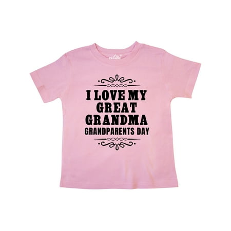 Inktastic Grandparents Day I Love My Great Grandma Gift Toddler Boy or Toddler Girl T-Shirt
Inktastic Grandparents Day I Love My Great Grandma Gift Toddler Boy or Toddler Girl T-Shirt