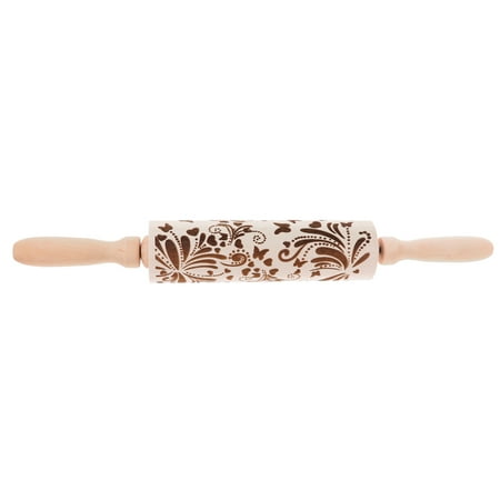Christmas Engraved Embossing Wooden Rolling Pin Floral Carved Dough Roller Professional Rolling Stick Kitchen Tool for Cookie Pizza
Christmas Engraved Embossing Wooden Rolling Pin Floral Carved Dough Roller Professional Rolling Stick Kitchen Tool for Cookie Pizza