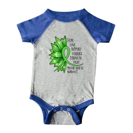 Inktastic Mental Health Awareness Green Sunflower Ribbon Gift Baby Boy or Baby Girl Bodysuit
Inktastic Mental Health Awareness Green Sunflower Ribbon Gift Baby Boy or Baby Girl Bodysuit