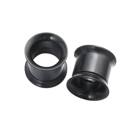2PCS Stainless Steel Ear Tunnels Plugs Ear Stretchers Expanders Double Flared Flesh Tunnels Ear Piercing Jewelry (Black 10mm) 
2PCS Stainless Steel Ear Tunnels Plugs Ear Stretchers Expanders Double Flared Flesh Tunnels Ear Piercing Jewelry (Black 10mm)