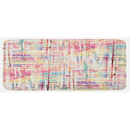 Watercolor Kitchen Mat Cool Abstract Scattered Colors in Expressionist Manners Modern Painting Art Plush Decorative Kitchen Mat with Non Slip Backing 47 X 19 Multicolor by Ambesonne
Watercolor Kitchen Mat Cool Abstract Scattered Colors in Expressionist Manners Modern Painting Art Plush Decorative Kitchen Mat with Non Slip Backing 47 X 19 Multicolor by Ambesonne