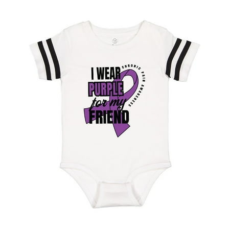 Inktastic Chronic Pain I Wear Purple For My Friend Gift Baby Boy or Baby Girl Bodysuit
Inktastic Chronic Pain I Wear Purple For My Friend Gift Baby Boy or Baby Girl Bodysuit