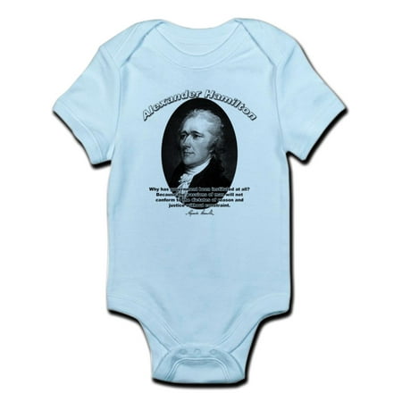 CafePress - Alexander Hamilton 02 Infant Creeper - Baby Light Bodysuit