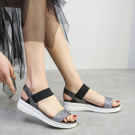Cathalem Slip on Flat Sandals for Women Roman Low Heel Shoes Sequined Rhinestone Women s Fashion Fish Mouth Sandals Women s Sandal Silver 9.5
Cathalem Slip on Flat Sandals for Women Roman Low Heel Shoes Sequined Rhinestone Women s Fashion Fish Mouth Sandals Women s Sandal Silver 9.5