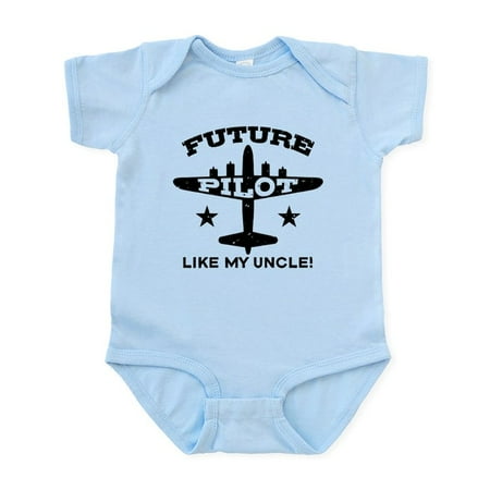 CafePress - Future Pilot Like My Uncle Infant Bodysuit - Baby Light Bodysuit Size Newborn - 24 Months
CafePress - Future Pilot Like My Uncle Infant Bodysuit - Baby Light Bodysuit Size Newborn - 24 Months