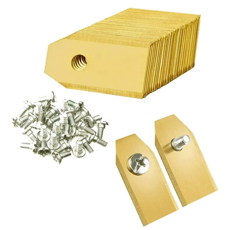 30/45 Pack Replacement Blades for Lawn Mower Titanium-plated Garden Lawn Mower Tool
30/45 Pack Replacement Blades for Lawn Mower Titanium-plated Garden Lawn Mower Tool