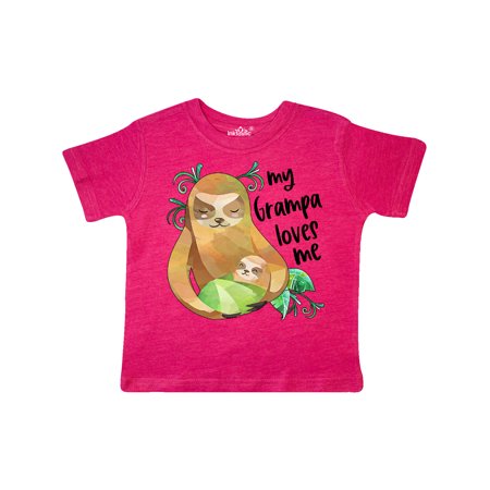 Inktastic My Grampa Loves Me Cute Sloth and Baby Gift Toddler Boy or Toddler Girl T-Shirt
Inktastic My Grampa Loves Me Cute Sloth and Baby Gift Toddler Boy or Toddler Girl T-Shirt