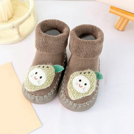 Cathalem Baby Home Shoes Autumn And Winter Comfortable Baby Toddler Shoes Cute Cartoon Fruit Pattern Size 9 Toddler Girl Shoe Coffee 0 Months
Cathalem Baby Home Shoes Autumn And Winter Comfortable Baby Toddler Shoes Cute Cartoon Fruit Pattern Size 9 Toddler Girl Shoe Coffee 0 Months
