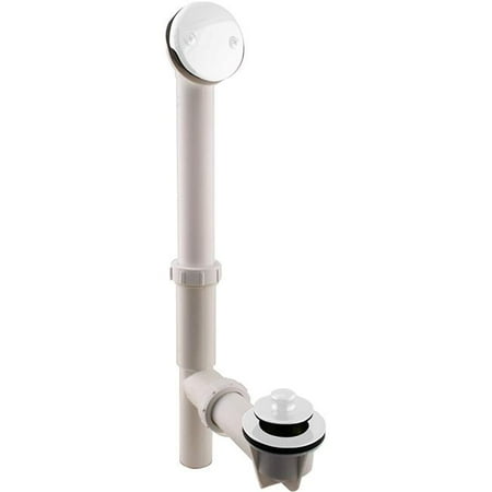 Westbrass 597244-50 1.5 in. Tubular Pull & Drain Bath Waste Drain Kit with 2-Hole Overflow Faceplate Powder Coat White
Westbrass 597244-50 1.5 in. Tubular Pull & Drain Bath Waste Drain Kit with 2-Hole Overflow Faceplate Powder Coat White